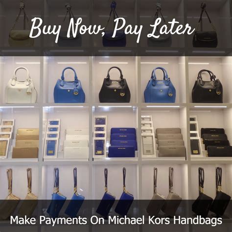 buy now pay later michael kors bags|michael kors debit card.